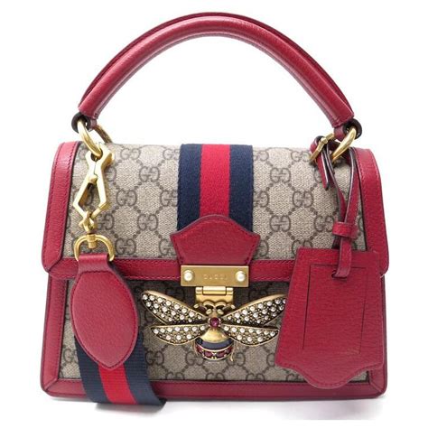 gucci red leather bag fake|gucci queen margaret shoulder bag.